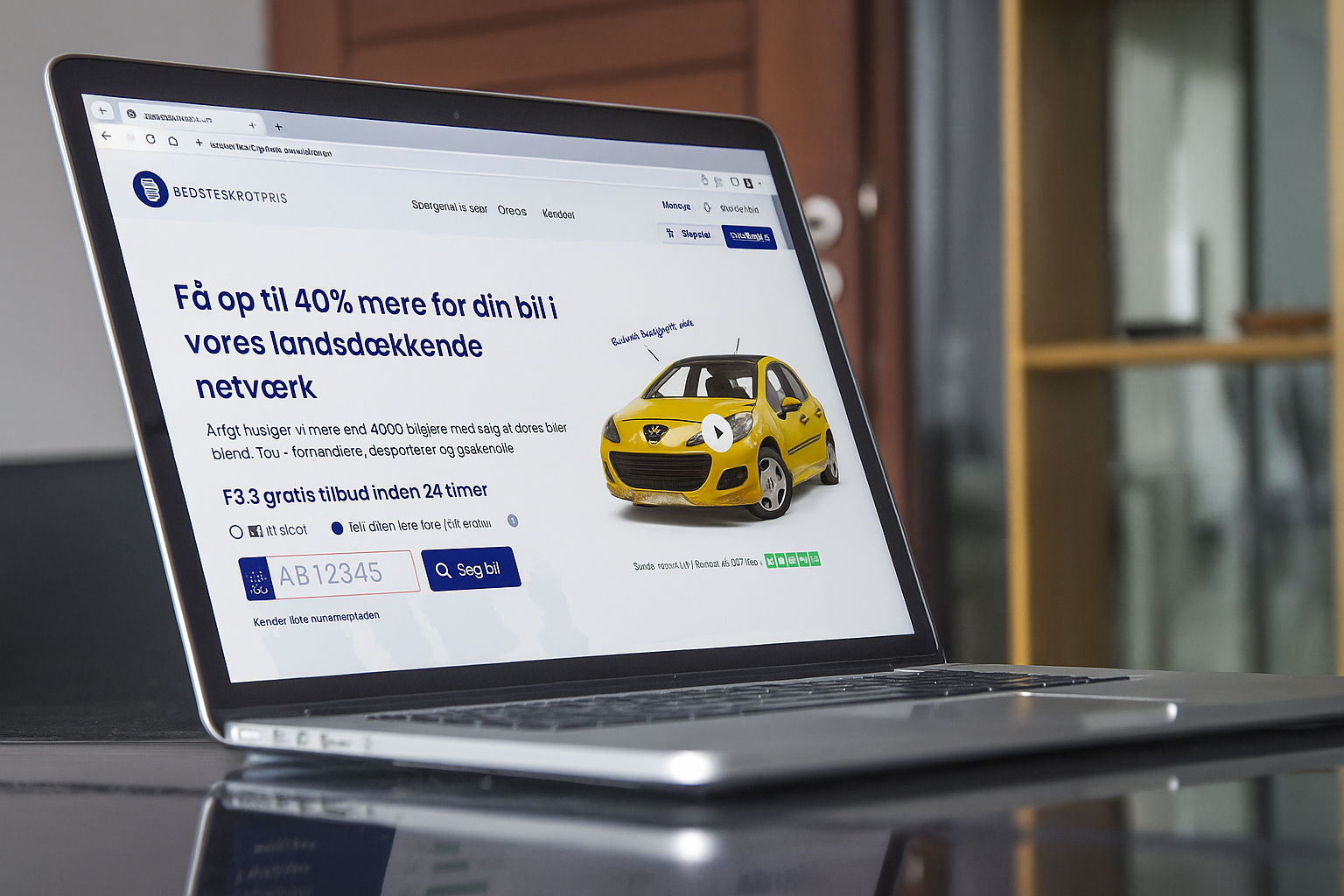 Bedsteskrotpris.dk - Danmarks største platform for skrotbiler